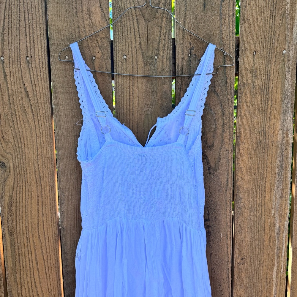 Vintage 100% Cotton White Dress - Picture 8 of 13